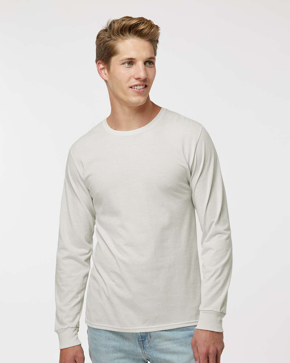 Russell Athletic-64LTTM-Dri Power® CVC Performance Long Sleeve T-Shirt - Image 23