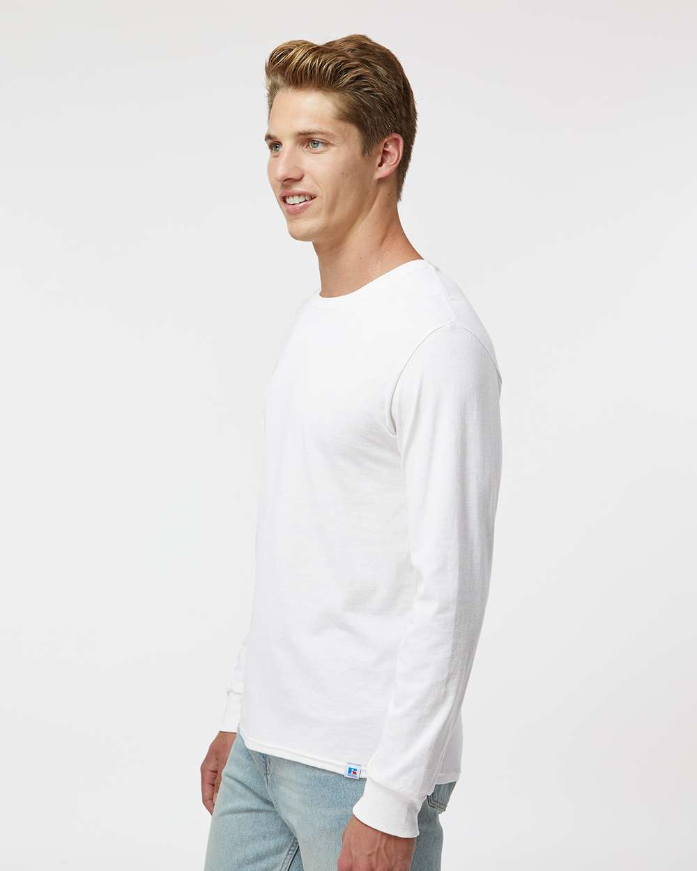 Russell Athletic-64LTTM-Dri Power® CVC Performance Long Sleeve T-Shirt - Image 30